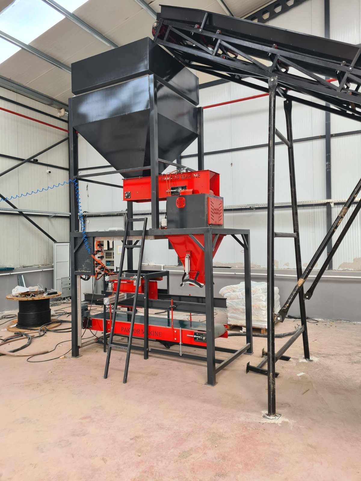 Pelet Torbalama Makinası Uygulama