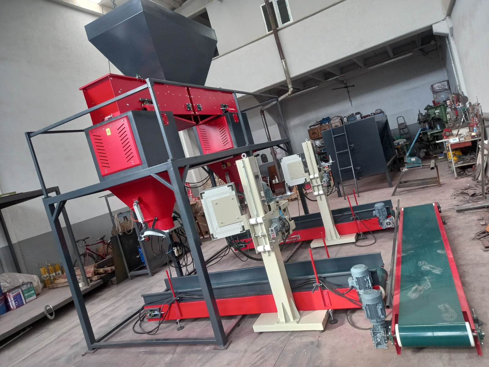 Çiftli Slaj Torbalama Makinası Uygulama